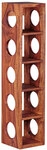 Flaschenregal MUMBAI 15 x 70 cm Sheesham massiv