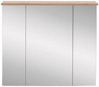Spiegelschrank NORA 80,5 x 72,3 cm Eiche Landhaus
