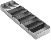 metaltex Besteck-Organizer UNI-FIT Kunststoff Grau