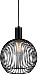 Nordlux Retrofit Pendelleuchte AVER 30 cm Metall schwarz
