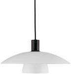 Nordlux Retrofit Pendelleuchte VERONA 40 cm wei&szlig;