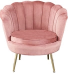 Cocktailsessel rose