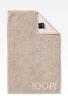 JOOP! G&auml;stehandtuch DOUBLEFACE 30 x 50 cm sandbeige