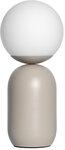 Nordlux Retrofit Tischlampe NOTTI 15 cm grau