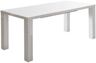 CASAVANTI Esstisch 120-240 x 80 cm wei&szlig;