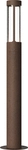 nordlux Wegeleuchte HELIX Cortenstahl H&ouml;he 80 cm matt rostfarbig/Wei&szlig;
