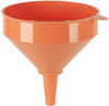 Pressol 4682445 Trichter aus Polyethylen mit Sieb 3.2 L, 250 mm, Orange