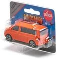siku 1070, VW Multivan, Metall/Kunststoff, Rot, &Ouml;ffenbare Heckklappe,