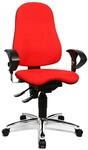 Topstar SI59UG21, Sitness 10 ergonomischer B&uuml;rostuhl, Schreibtischstuhl, inkl.