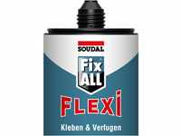 Soudal 105593 Fix All Flexi, Universalkleber, 470 g, weiß, mit Clipdüse