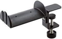 K&M 16090 Kopfh&ouml;rerhalter Schwarz aus Stahl &ndash; mit gummierter Auflage f&uuml;r 2...
