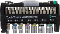 Wera 05200995001 Bit-Sortiment, Tool-Check Automotive 1, metrisch, 38-teilig, 19.81 x
