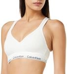 Calvin Klein Damen BH Bralette Lift Gepolstert, Wei&szlig; (White), S