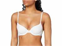 Calvin Klein Damen Contour BH mit Bügel, Weiß (White), 70C (32C)