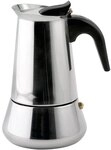 Weis, Espressokocher aus Edelstahl, f&uuml;r 4 Tassen, 16974