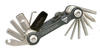 Topeak Faltwerkzeug Mini 18 Plus, Silver, 19 Tools