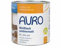 Auro Weißlack seidenmatt Aqua - 0,375L