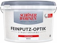 Sch&ouml;ner Wohnen 16kg Strukturfarbe Feinputz - Optik, extrafein, weiss