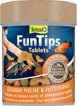 Tetra FunTips Tablets - an der Aquarium-Scheibe haftende Futtertabletten, optimal zum