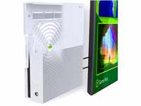 TotalMount Wandhalterung für Microsoft Xbox One S Konsole mit Hitze Management und