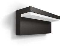 PHILIPS Bustan Outdoor-Leuchte, LED-Wandleuchte, Au&szlig;enbeleuchtung, 9 W, 1.000 lm,