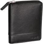 bugatti Atlanta Damen-Portemonnaie aus Leder, Geldb&ouml;rse in schwarz | 7