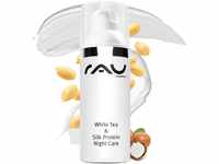 RAU White Tea & Silk Protein Night Care 50 ml - Nachtcreme mit Seidenproteinen,