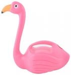 Esschert Design Flamingo Gie&szlig;kanne aus HDPE, 28,6 x 14,4 x 30,1 cm