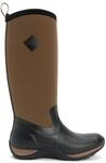 Muck Boots Women's Arctic Adventure, Damen Gummistiefel, Schwarz (Black/tan), 36 EU