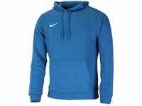 Nike Herren Kapuzenpullover Team Club, Blau (Royal Blue/White), XL