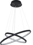 RALPH Pendellampe schwarz 67192-42B, D/H: 51 x 120 cm, Metall, Kunststoff