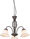 Rustica Krone braun, mehrfarbig, rot, 101000324, D/H: 55/150 cm, Metall