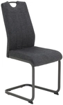 Schwingstuhl Britta 2er Set - anthrazit