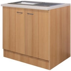 Sp&uuml;lenunterschrank Nano Braun 100 x 85 x 60 cm