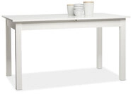 Tisch Coburg 140 Wei&szlig; 140 (180) x 76,5 x 80 cm