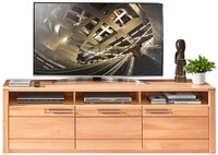 TV-Unterteil Nature One 190x58x45 cm braun Teilmassiv Buche lackiert