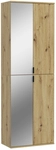 Garderobenkombination PROJEKT X 2-teilig Braun 60x193 cm