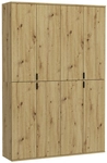 Garderobenkombination PROJEKT X 2-teilig Braun 122x193x34 cm