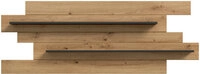Wandboard Canu 184 x 19 x 67 cm Basalt grau/Artisan Oak Nachbildung