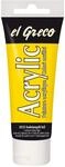 KREUL 28325 - El Greco Acrylic, 75 ml Tube in kadmiumgelb hell, hochpigmentierte,