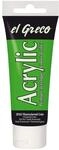 KREUL 28363 - El Greco Acrylic, 75 ml Tube in fluoreszierend gr&uuml;n, hochpigmentierte,