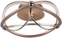 Charivari Deckenleuchte goldfarben, 621210108, D/H: 41/14 cm, Metall