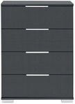 Nachtkommode Easy Plus Graphit ca. 52 x 74 x 38 cm