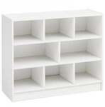B&uuml;cherregal WL5.819 80 x 30 x 69 cm Dekor Wei&szlig;
