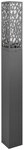 COOPER - Pfosten grau 407360142, B/H/T: 10/100/10 cm