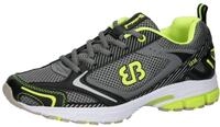 Br&uuml;tting Fusion Herren Fitnessschuhe, Grau/Schwarz/Lemon, 36 EU