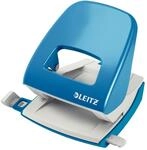 Leitz B&uuml;ro Locher aus Metall, F&uuml;r 30 Blatt, Hellblau, 50080030