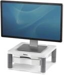 Fellowes Monitorst&auml;nder Premium Plus, h&ouml;henverstellbar in 5 Stufen, ergonomisch,