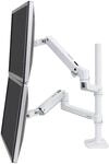 ERGOTRON 45-509-216 LX Dual Stacking Arm, Tall Pole