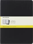 Moleskine Cahier Journal, 3er-Set karierte Notizb&uuml;cher, einfarbiger Kartoneinband